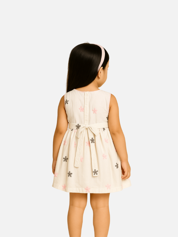 Adorable Infant Cotton Frock for Baby Girls
